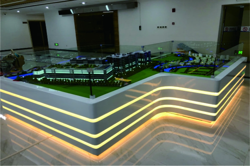 激光雕刻与模块化设计：产业园区沙盘的精准复刻与快速迭代